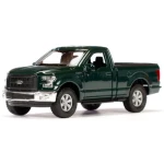 Welly Ford F-150 Regular Cab (2015) tmavo zelená