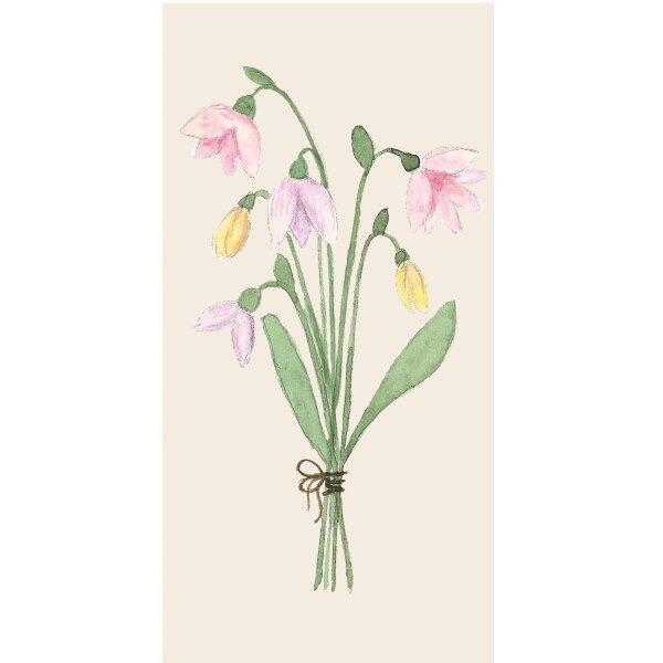 Ib Laursen Papierové servítky Springdrops – 16 ks