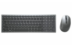 DELL KM7120W CZ šedá / Set bezdrôtovej klávesnice a myši / CZ / 2.4GHz / Bluetooth / USB (580-AIWQ)