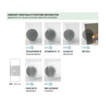 FORTE - Sprchové dvere DECO N2B - FARBA rámu - Hliník ossidato, Rozmer A - 80, Výplň - Číre bezpečnostné sklo - 6 mm BDE452348103