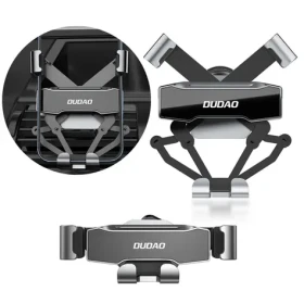Dudao Gravitačný držiak na telefón do auta F11Pro / na ventilačnú mriežku / čierna (82315)