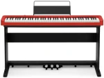 Casio S160RD červená set + stojan / digitálne piáno / 88 kláves / USB / 6x AA adaptér (4971850383154)