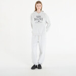 Mikina New Balance Linear Heritage Fleece Hoodie Ash Heather L