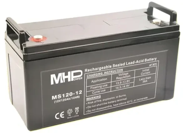 MHPower MS120-12 / VRLA batéria / 12V / 120Ah (MS120-12)