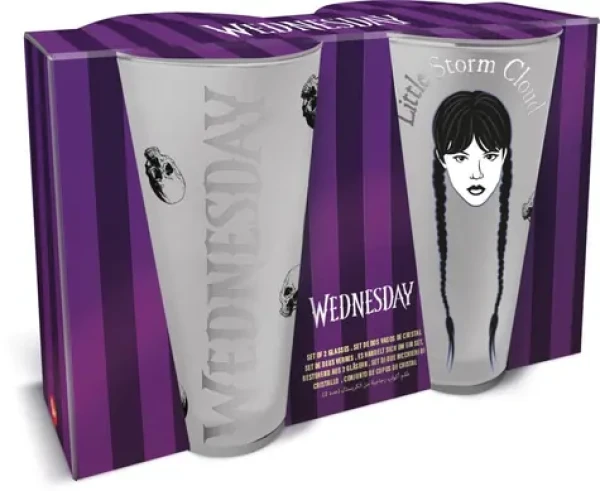 Stor Set pohárov Wednesday / Poháre / 480 ml / nevhodné do umývačky (ST75965EPM)