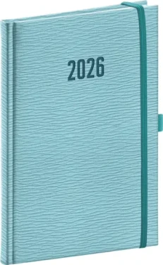 NOTIQUE Týždenný diár Rivoli 2026, svetlo modrý, 15 x 21 cm (PGD-TA5RI-6005)