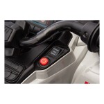 Mamido Detská elektrická štvorkolka Can-Am Outlander ATV 4x200W sivá