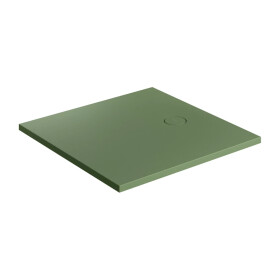 OMNIRES - AQUAROCK kompozitná sprchová vanička protišmyková, 80 x 80 cm, olive mat AQUAROCK80-KOL