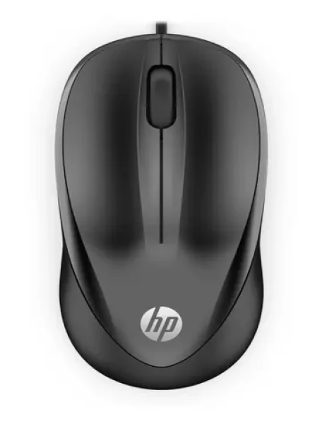 HP 1000 čierna / drôtová myš / optická / 1200 dpi / USB (4QM14AA#ABB)