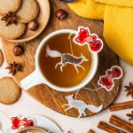 TEA HERITAGE Čierny čaj Fox Gourmet Apple – 5 ks