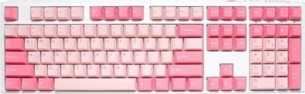Ducky One 3 Gossamer Pink Gaming Tastatur - MX-Speed-Silver