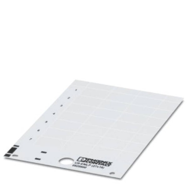 Plastic label US-EMLP (27X15) YE 0828893 Phoenix Contact; 0828893