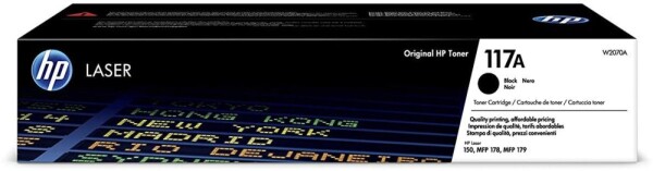 HP Kasete HP No.117A (W2070A) BK 1000psl OEM