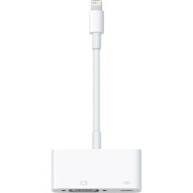 Apple Lightning to VGA Adapter - pre iPad Retina, iPad mini, iPhone 5, iPod touch 5. gen (MD825ZM/A)