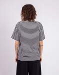 Carhartt WIP W' S/S Ezra T-Shirt Ezra Stripe, Black/Wax XS