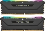 Corsair Vengeance RGB Pro SL Black 64GB (2x32GB) 3200MHz / DDR4 / PC4-25600 / CL16-20-20-38 / 1.35V / XMP2.0 (CMH64GX4M2E3200C16)