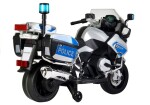 Mamido Elektrická motorka BMW R1200 Polícia strieborná