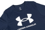 Pánske tričko 1382883 408 Tmavomodrý vzor - Under Armour 3XL tmavě modrá s bílou