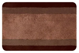 Spirella BALANCE kúpeľňová predložka hnedá / Kúpeľňová predložka / 55 x 65 cm / polyester / protišmyková