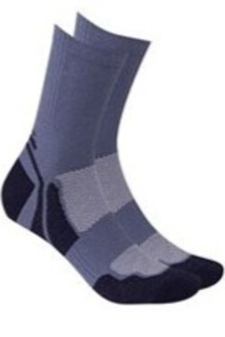 SPORTIVE - KRÁTKE FROTÉ PONOŽKY PRE MLADÝCH MUŽOV SO VZOROM AG+ džínovina 45/47