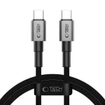 Tech-Protect UltraBoost DNA šedá / Kábel USB-C - USB-C / PD 60W/3A / 100 cm