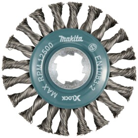 Makita Okrúhla kefa 115 mm kovová X-Lock D-73405 1 ks; D-73405