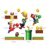 Veselá Stena Samolepka Super Mario Veľkosť: 72 x 60 cm