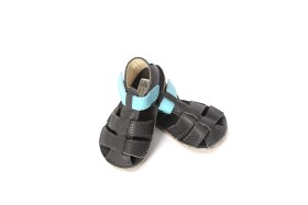 Baby Bare Shoes sandále Baby Bare Blue Beetle Sandals 26 EUR