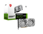 MSI GeForce RTX 4070 Tí SUPER 16G Ventus 2X WHITE OC / 2340-2610 MHz / 16GB GDDR6X / 256-bit / 1x HDMI + 3x DP (RTX 4070 Ti SUPER 16G VENTUS 2X WHITE OC)