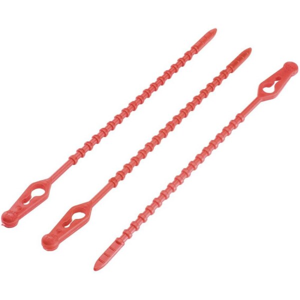 LAPP 61710043, KABELBINDER QUICK TIE 665X6,6 RD, sťahovacie pásky, červená, 100 ks; 61710043