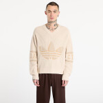 Mikina adidas Clot Knit Sweatshirt Warm Sandstone M
