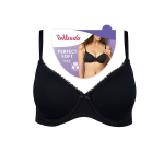 Dámska mäkká vystužená podprsenka PERFECT SOFT BRA - Bellinda - čierna 85 B