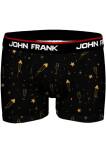 Pánske boxerky John Frank JFBD51-CH-CELEBRATION L černá
