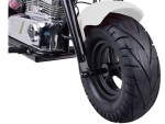 Mamido Detská elektrická motorka Chopper 24V biela