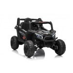 Mamido Elektrické autíčko Buggy Madman UTV-MX čierne