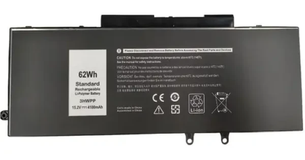 CoreParts batéria pre DELL Latitude 5401/5501 čierna / Batéria pre notebook / Li- ION / 15,2 V / 4100mAh / 62,32 Wh (MBXDE-BA0201)