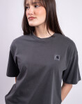 Carhartt WIP W' S/S Nelson T-Shirt Black garment dyed XS