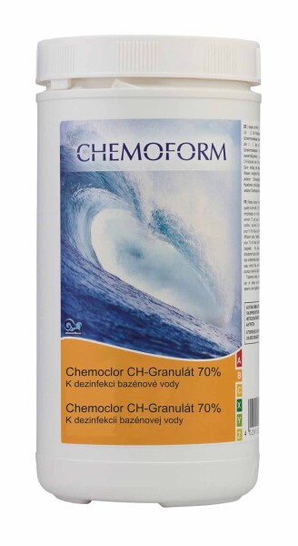 Chemoform Chemoclor CH-Granulát 70% 1 kg, rýchlorozpustný