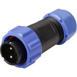 Weipu SP2110 / P 2 I guľatý faston, 1 ks; SP2110 / P 2 I