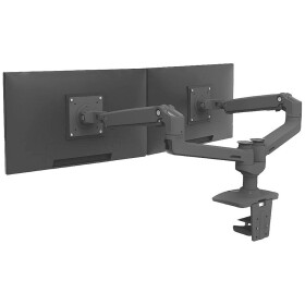 Ergotron LX Dual Arm Side by Side Desk Mount 2-násobný stolový držiak monitoru 38,1 cm (15) - 68,6 cm (27) výškovo nastaviteľný, otočný, sklápajúci, nakláňací; 45-245-224