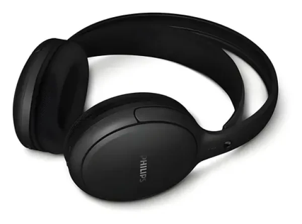 Philips SHD6000BK/12 čierna / Slúchadlá / bezdrôtová / cez hlavu / rýchle nabíjanie / 600 mAh (SHD6000BK/12)
