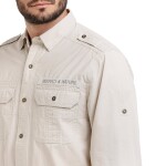 Bushman Pánska košeľa Sibut, béžová XXXL