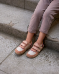 Muris Petra Junior Pink celoročné nízke barefoot topánky 28 EUR