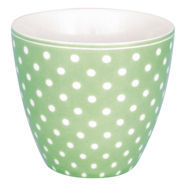 GREEN GATE Latte cup Dotty Pale Green 300 ml
