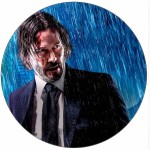 Jedlý papier John Wick v daždi 19,5 cm - Pictu Hap - Pictu Hap