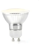 Nedis SMART LED žiarovka GU10 / LED žiarovka / GU10 / 330 lm / 4,5 W (WIFILW11CRGU10)