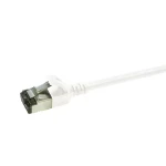 LogiLink SlimLine biela / Patch kábel / Cat6 U/FTP / RJ-45 / 0,3 m (CQ9011S)