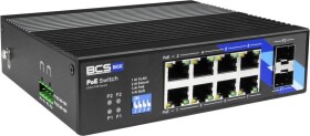 BCS BCS-B-ISP08G-2SFP BCS switch PoE 8 portowy szyna DIN
