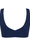 TOP SLOGGI ZERO FEEL 2.0 BRALETTE NAVY BLUE tmavě modrá L