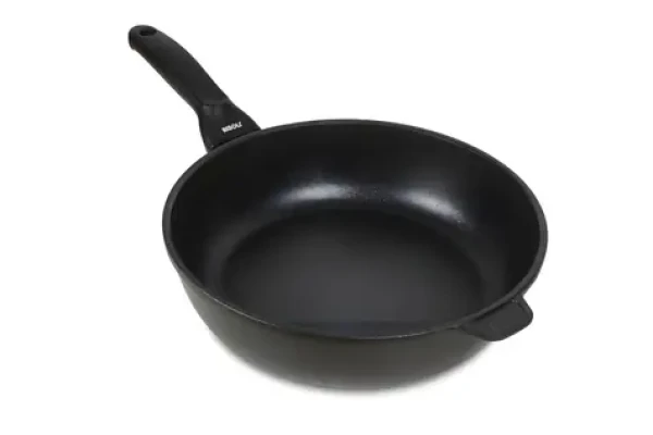 Risoli BLACKPLUS Hlboká panvica 24 cm / Nepriľnavý povrch / Indukcia (00104BPIN/24)